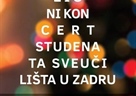 Božićni koncert studenata Sveučilišta u Zadru