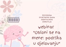 Studentsko savjetovalište vas poziva na na webinar povodom obilježavanja Svjetskog dana mentalnog zdravlja