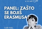 Panel: "Zašto se bojiš Erasmusa?" 🌍💭