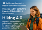 Otvorene prijave za EU-CONEXUS Enables PhD Call 2025 – Rok za prijavu: 31. svibnja 2025.